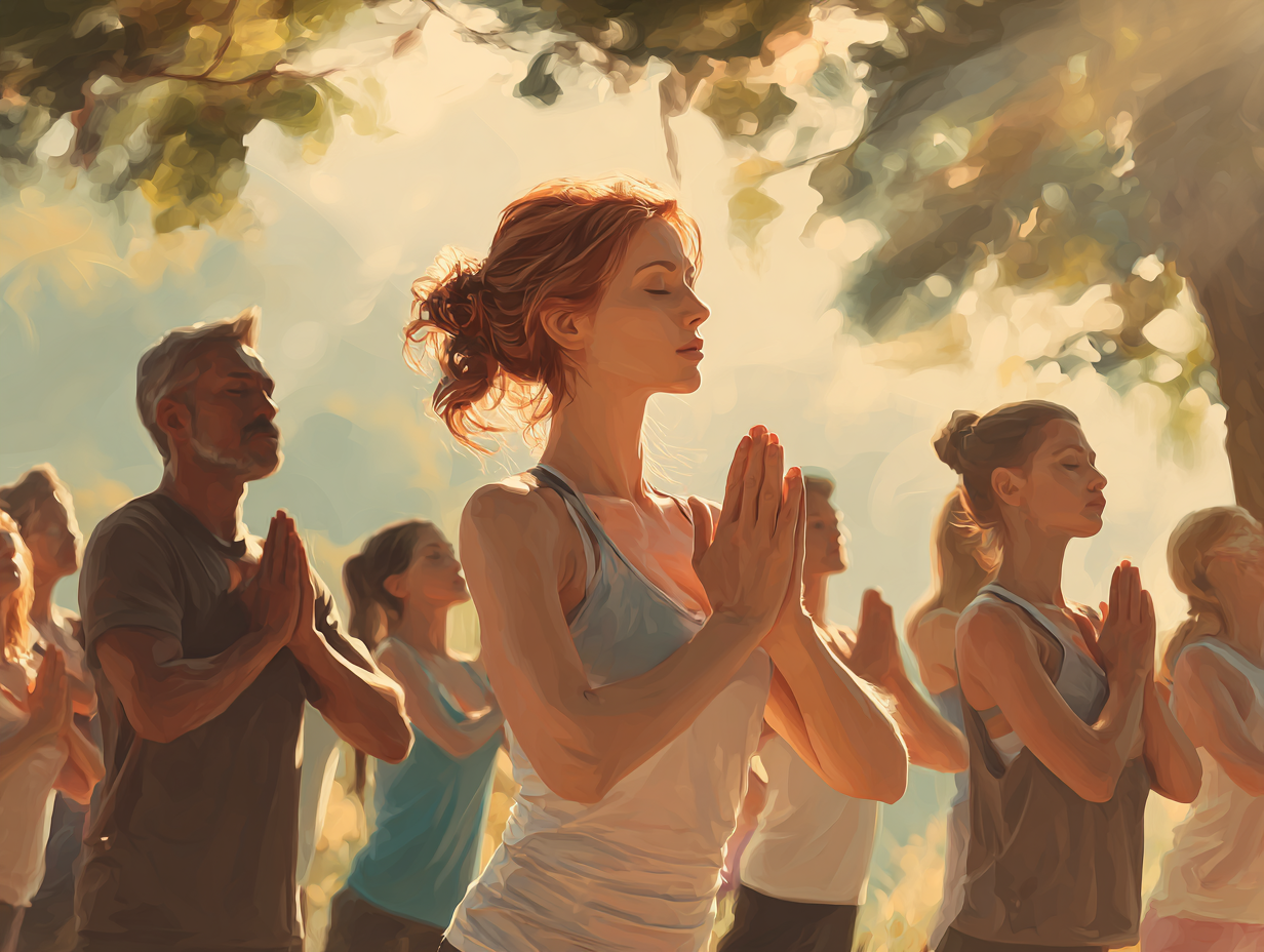 Групова йога сесия